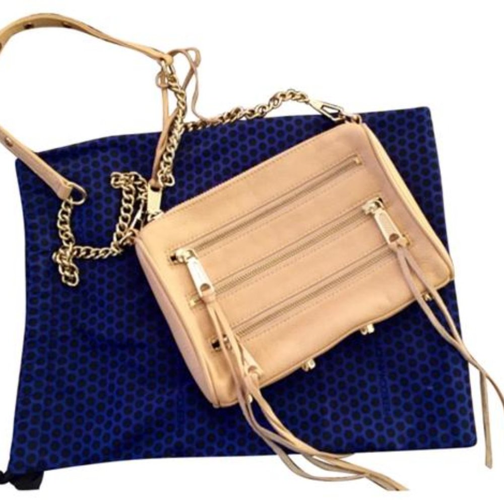 Rebecca Minkoff Light nude/beige leather crossbody